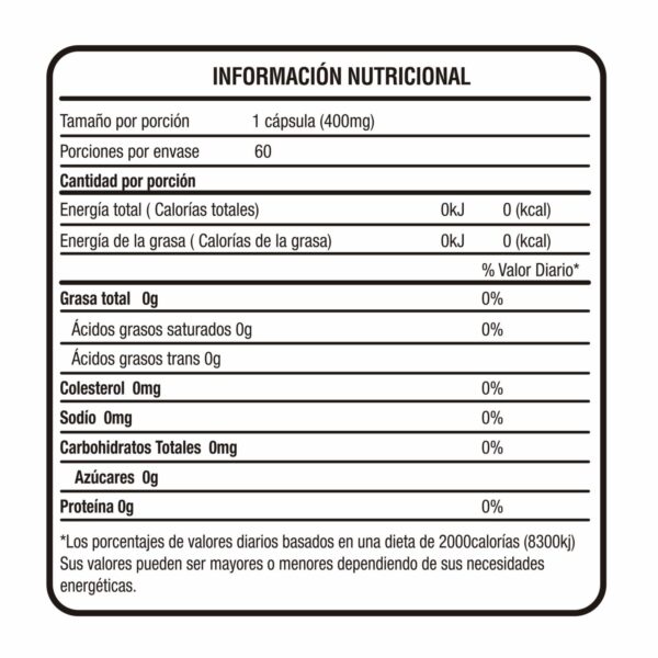 Citrato De Magnesio Para Cansancio Fatiga Músculos VITA HEALTH 60 Cásulas 24 G - Imagen 2