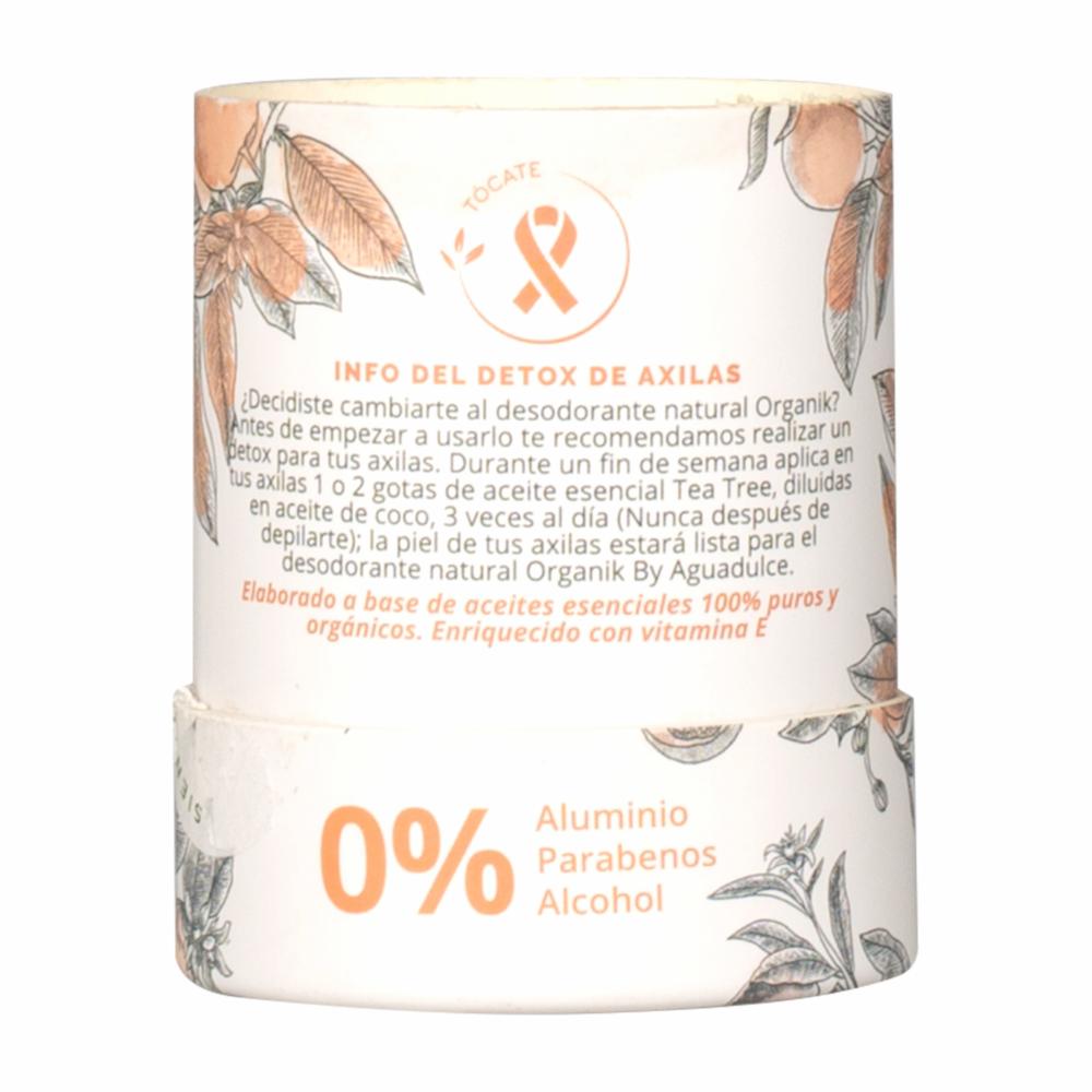 Desodorante En Barra Fragancia Frutal ORGANIK 50 G - Imagen 4