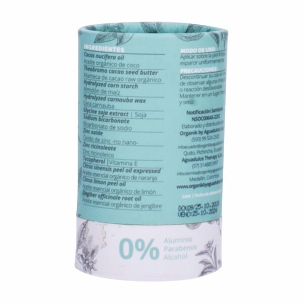 Desodorante En Barra Kids ORGANIK 50 G - Imagen 2