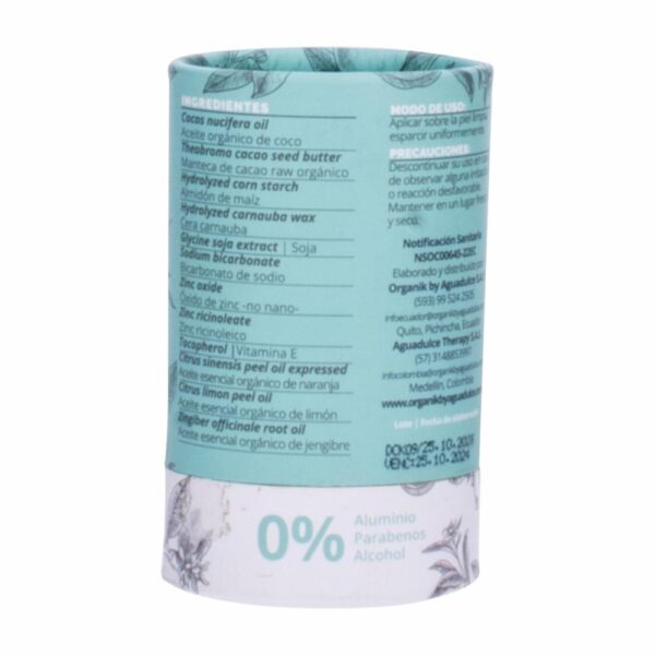 Desodorante En Barra Kids ORGANIK 50 G - Imagen 2