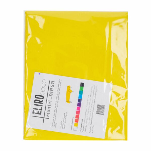 Mantel Cambrella Amarillo ELIRODECO 270 X 150 Cm