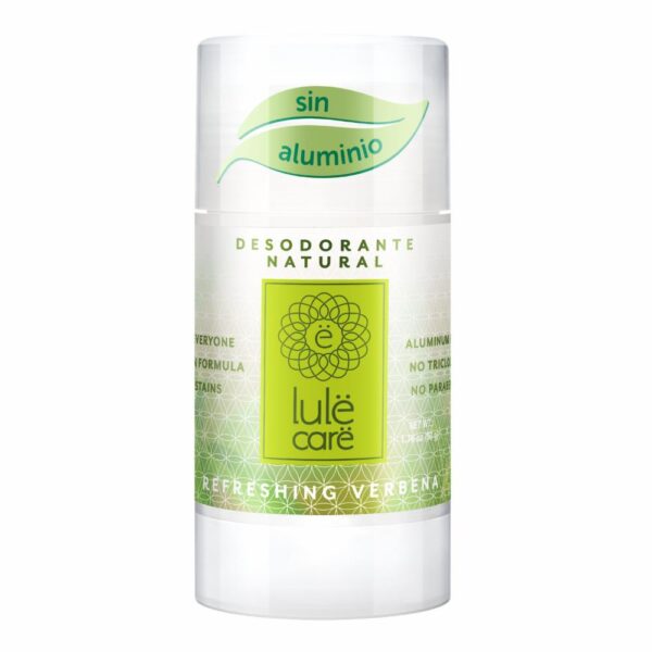 Desodorante En Barra Natural Sin Aluminio Refreshing Verbena LULË CARË 50 G