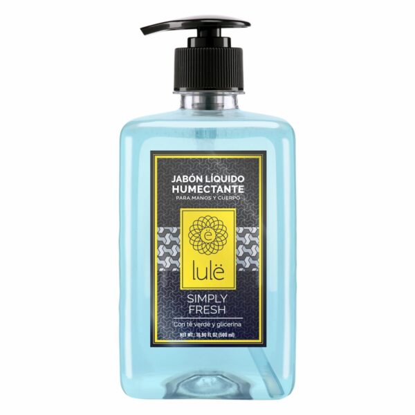 Jabón Líquido Humectante Fragancia Simply Fresh LULË 500 Ml