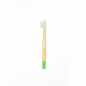 Cepillo Dental Infantil Biodegradable Cerdas Suaves Verde BAMBOO SMILE 1 U