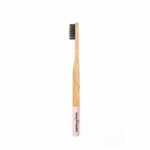 Cepillo Dental Biodegrable Carbón Activo BAMBOO SMILE 1 U