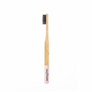 Cepillo Dental Biodegrable Carbón Activo BAMBOO SMILE 1 U
