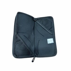 Estuche Organizador De Cables Gadgets Azul Marino SMART 11 X 22 Cm