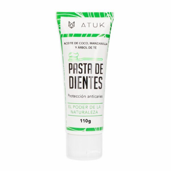 Crema Dental Manzanilla Con Árbol De Té ATUK 110 G - Imagen 2