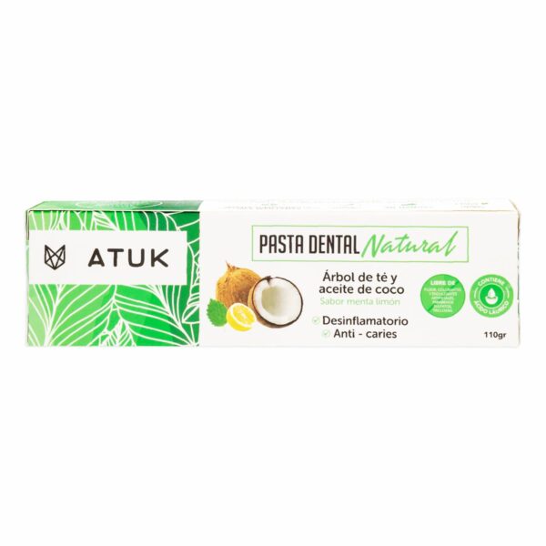 Crema Dental Manzanilla Con Árbol De Té ATUK 110 G - Imagen 5