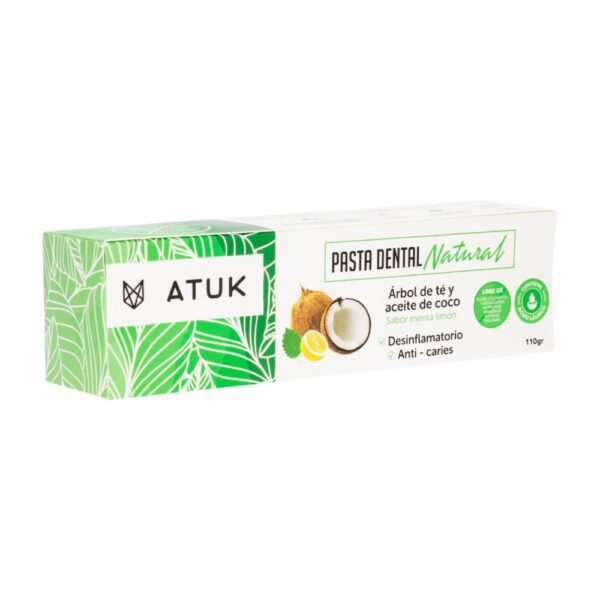 Crema Dental Manzanilla Con Árbol De Té ATUK 110 G - Imagen 6