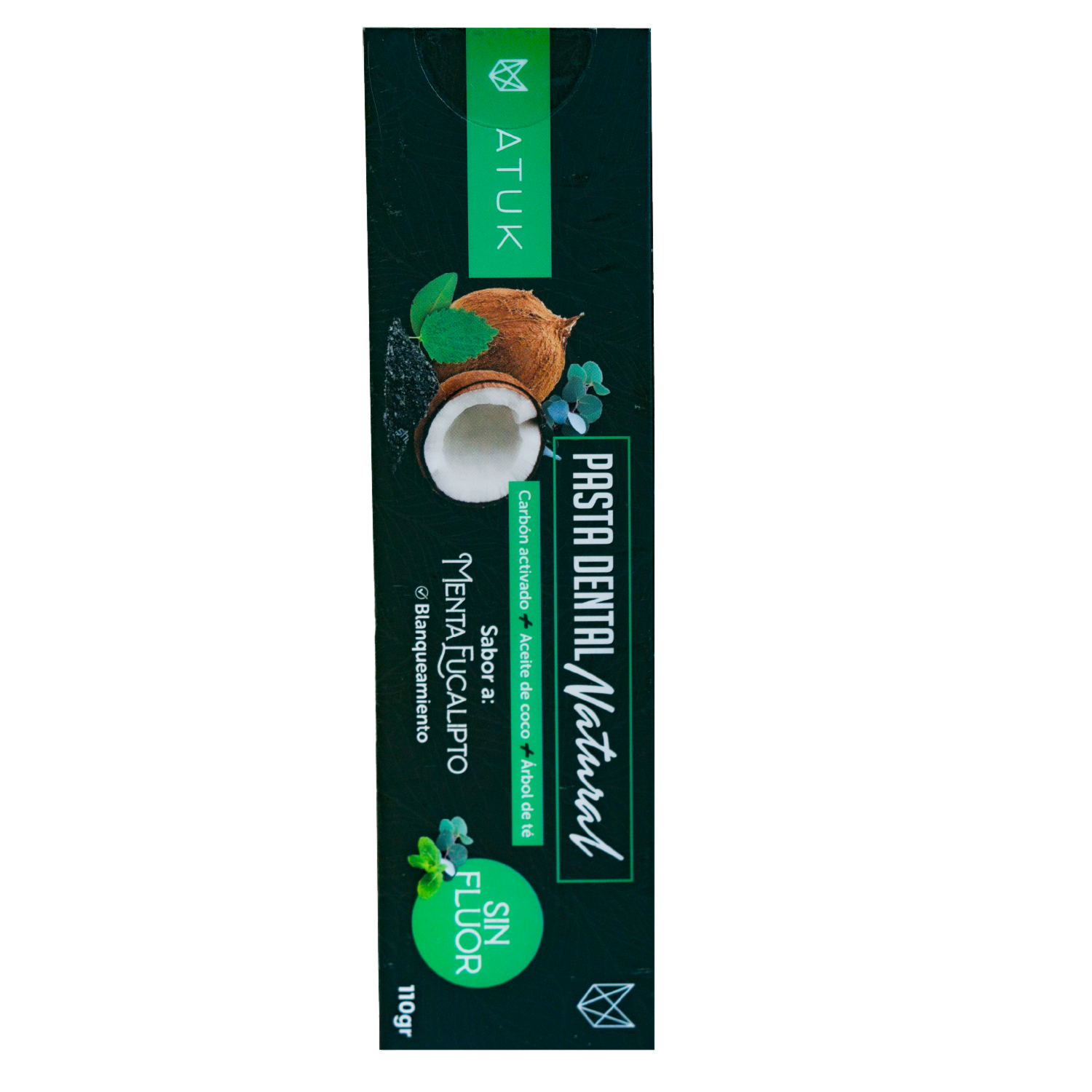 Pasta Dental Carbón Activado ATUK 110 G