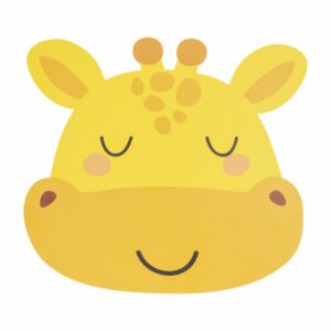 Individual Plástico Jirafa KIKEMAR 36 Cm