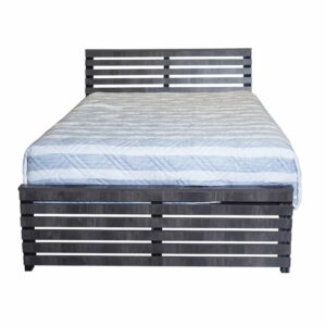 Cama Modelo Lamas Negro MUEBLES GALLARDO