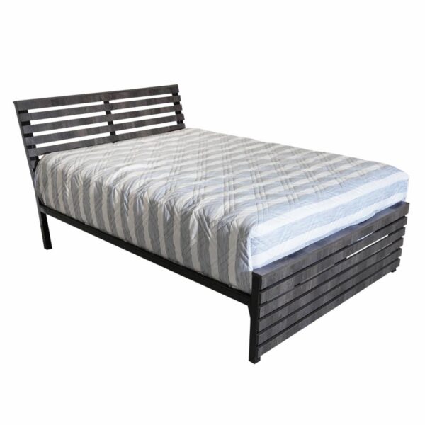 Cama Modelo Lamas Negro MUEBLES GALLARDO - Imagen 2