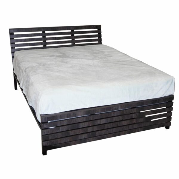 Cama Modelo Lamas Negro MUEBLES GALLARDO - Imagen 2