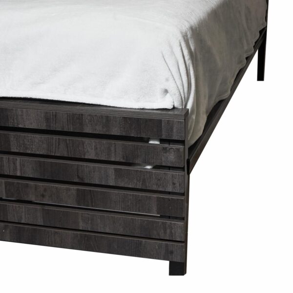 Cama Modelo Lamas Negro MUEBLES GALLARDO - Imagen 5