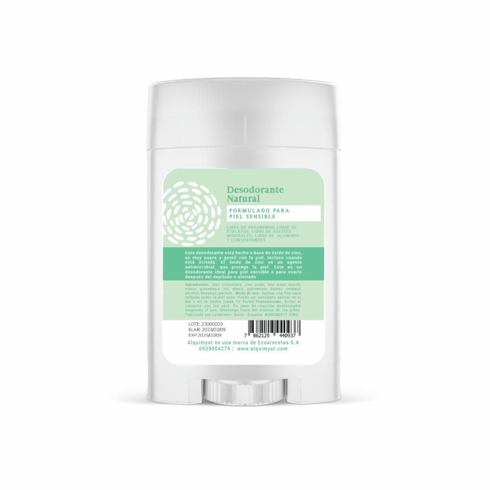 Desodorante En Barra Natural Piel  Sensible ALQUIMYST 45 G - Imagen 2