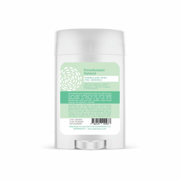 Desodorante En Barra Natural Piel  Sensible ALQUIMYST 45 G - Imagen 2
