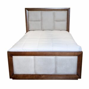 Cama Sasha Tapizada Dakota Taupe VITEFAMA