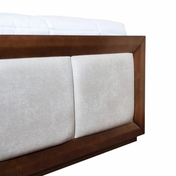 Cama Sasha Tapizada Dakota Taupe VITEFAMA - Imagen 5