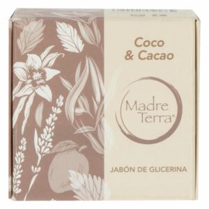 Jabón Natural Glicerina Coco Con Cacao MADRE TERRA 100 G