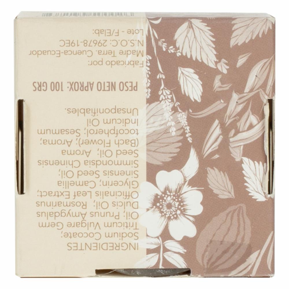 Jabón Natural Glicerina Coco Con Cacao MADRE TERRA 100 G - Imagen 2