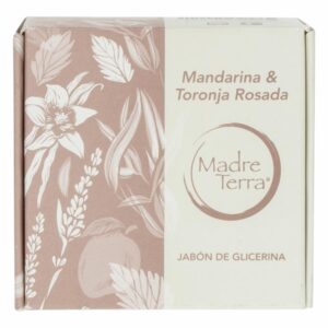 Jabón Natural Glicerina Mandarina Con Toronja Roja MADRE TERRA 100 G