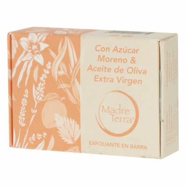 Exfoliante Natural Barra Azúcar Moreno/Aceite Oliva MADRE TERRA 100 G - Imagen 3