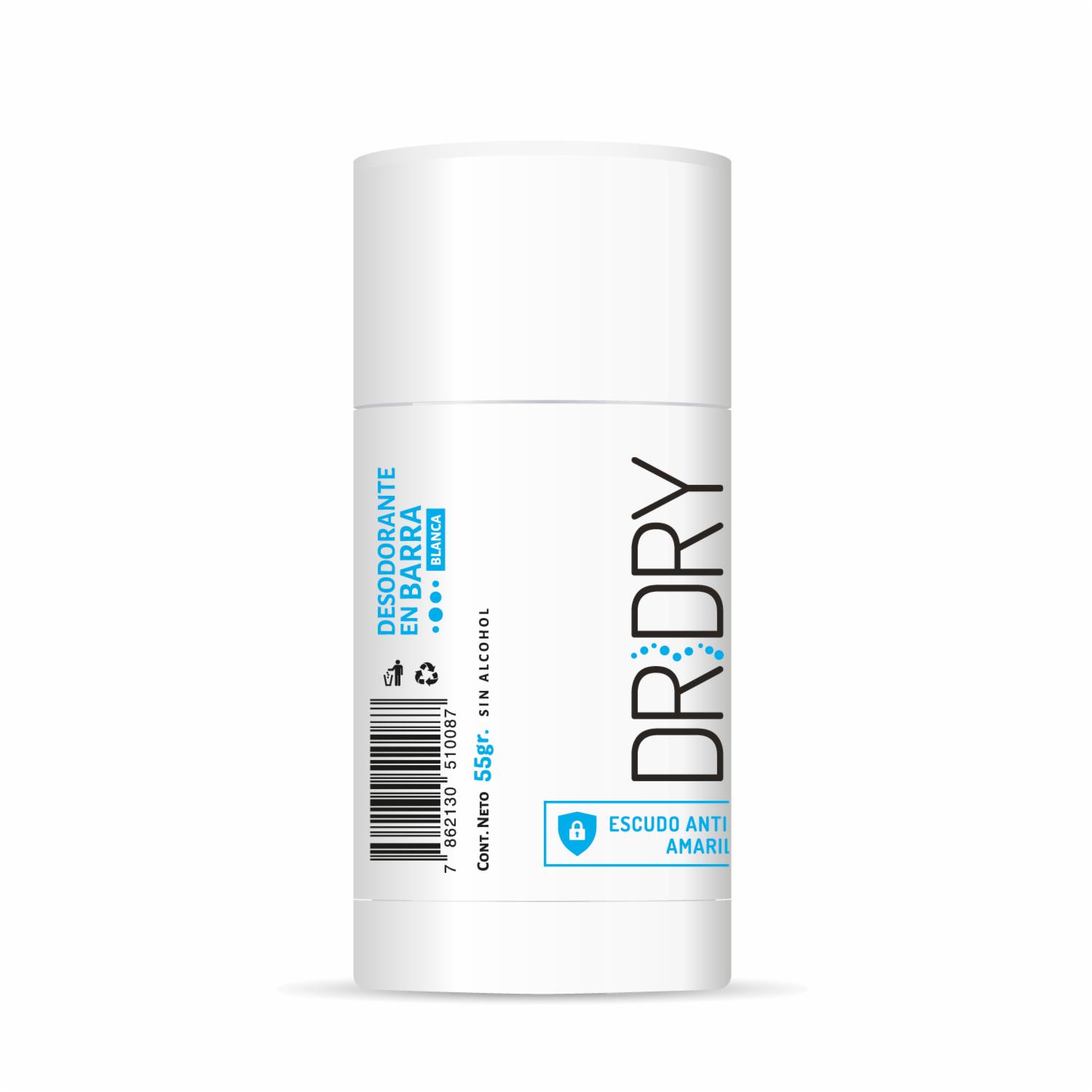 Desodorante En Barra Anti Manchas Amarillas Para Hombre DR.DRY 55 G - Imagen 2