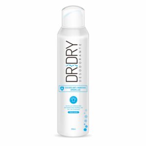 Desodorante En Aerosol Escudo Anti Manchas Amarillas DR.DRY 150 Ml