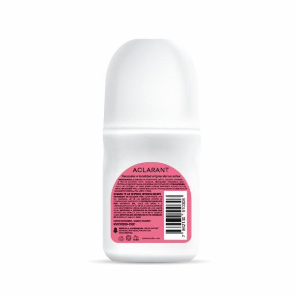 Desodorante Roll On Aclarante Para Mujer DR.DRY 50 Ml - Imagen 2