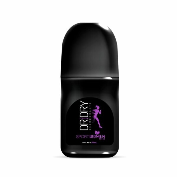 Desodorante Roll On Sport  Para Mujer Mayor Protección Contra El Olor DR.DRY 50 Ml