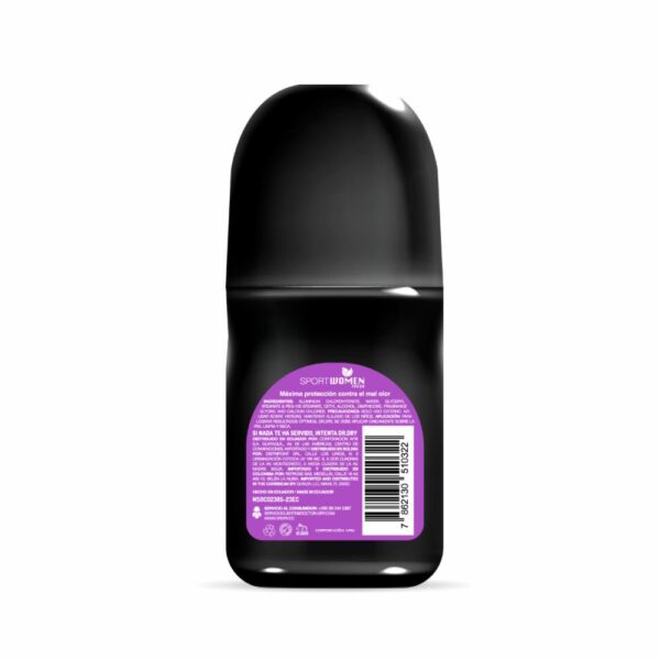 Desodorante Roll On Sport  Para Mujer Mayor Protección Contra El Olor DR.DRY 50 Ml - Imagen 2