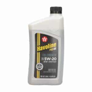 Aceite Para Auto Full Sintético 5W20 API SP HAVOLINE 0.946 Litros 1 Quarto