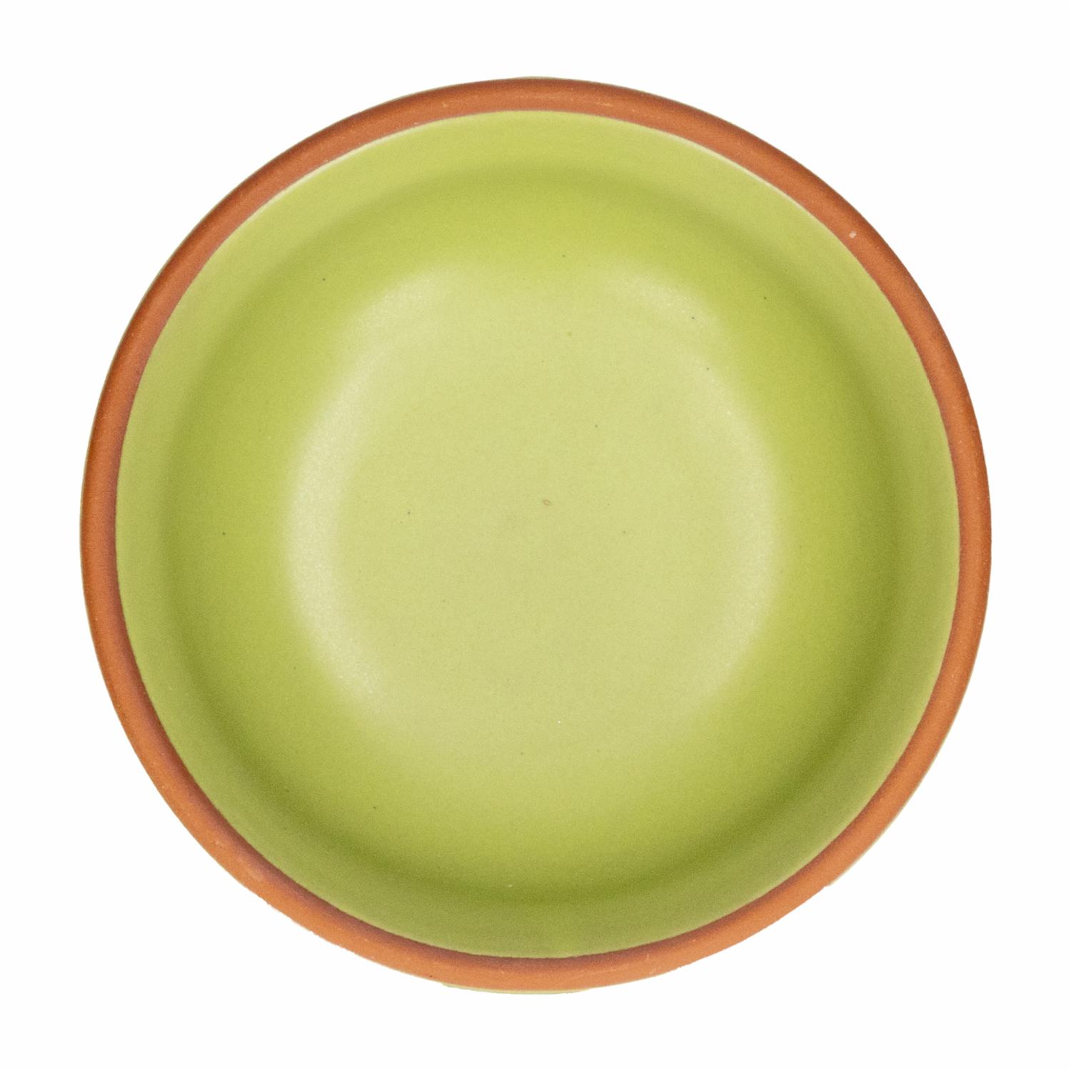 Bowl Alfarero Color Oliva Mate MESTIZA Unidad - Imagen 2