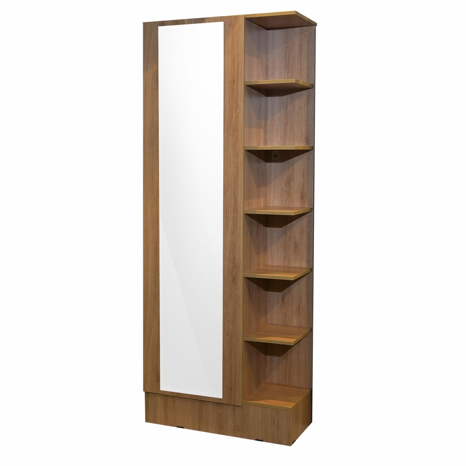 Tocador Modelo Jazmin Amaranto MUEBLE FÁCIL Madera
