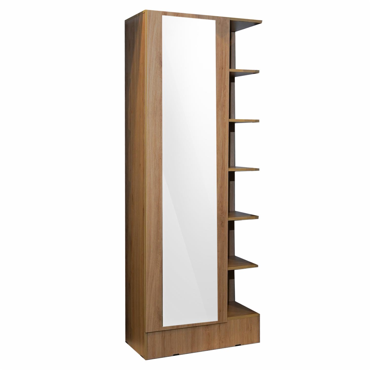 Tocador Modelo Jazmin Amaranto MUEBLE FÁCIL Madera