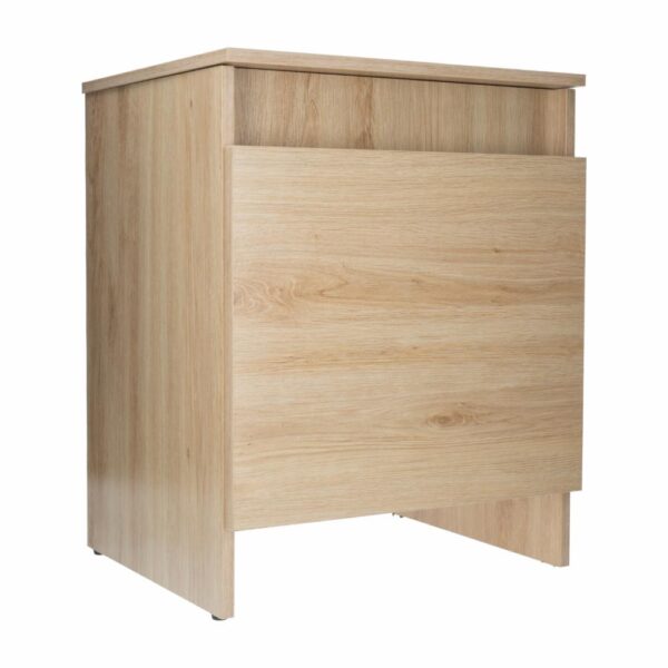Nochero Modelo Hefestos Amaranto MUEBLE FÁCIL 50 X 40 X 35 Cm - Imagen 3