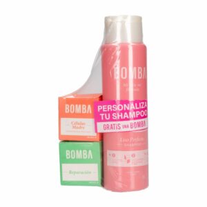 Pack Para Cabello Bomba Mix Shampoo Liso Perfecto + Bomba Control Caída+Bomba Anti Frizz GOLDERIE 370 Ml