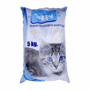 Arena Para Gatos Ecológica OZZY 5 Kg