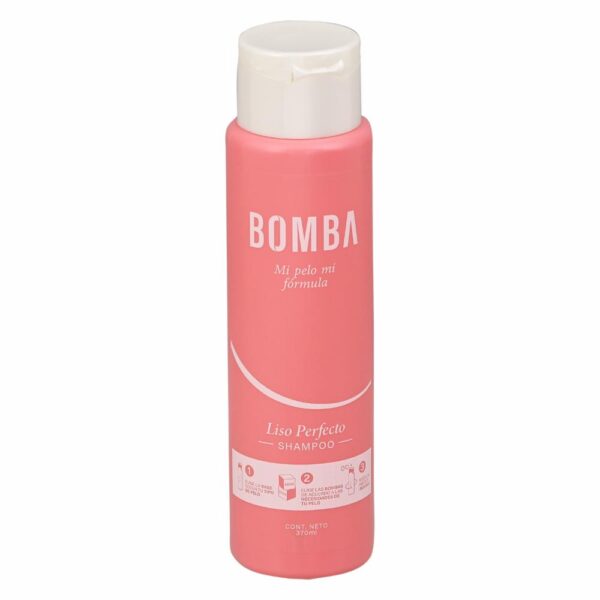 Shampoo Para Cabello Bomba Mix Liso Perfecto GOLDERY 370 Ml