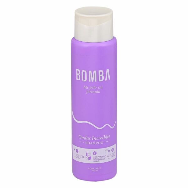 Shampoo Para Cabello Bomba Mix Ondas Increibles GOLDERY 370 Ml