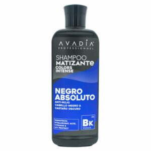 Shampoo Para Cabello Color Intense Professionel Negro Absoluto AVADIA 300 Ml