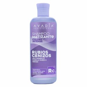 Shampoo Para Cabello Color Intense Professionel Rubios Cenizos AVADIA 300 Ml