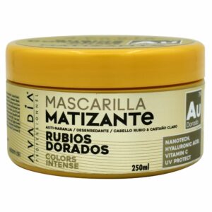 Mascarilla Capilar Matizante Rubios Dorados AVADIA 250 Ml