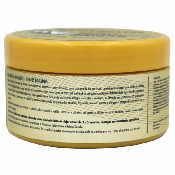 Mascarilla Capilar Matizante Rubios Dorados AVADIA 250 Ml - Imagen 2