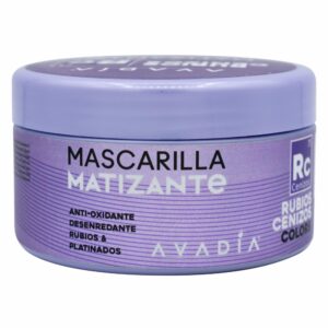 Mascarilla Capilar Matizante Rubios Cenizos AVADIA 250 Ml