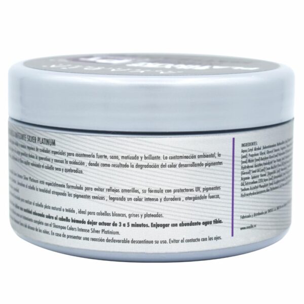 Mascarilla Capilar Matizante Blancos Platinum AVADIA 250 Ml - Imagen 2
