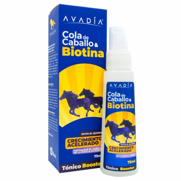 Tónico Capilar Tónico Capilar Cola De Caballo & Biotina Crecimiento Acelerado AVADIA 75 Ml