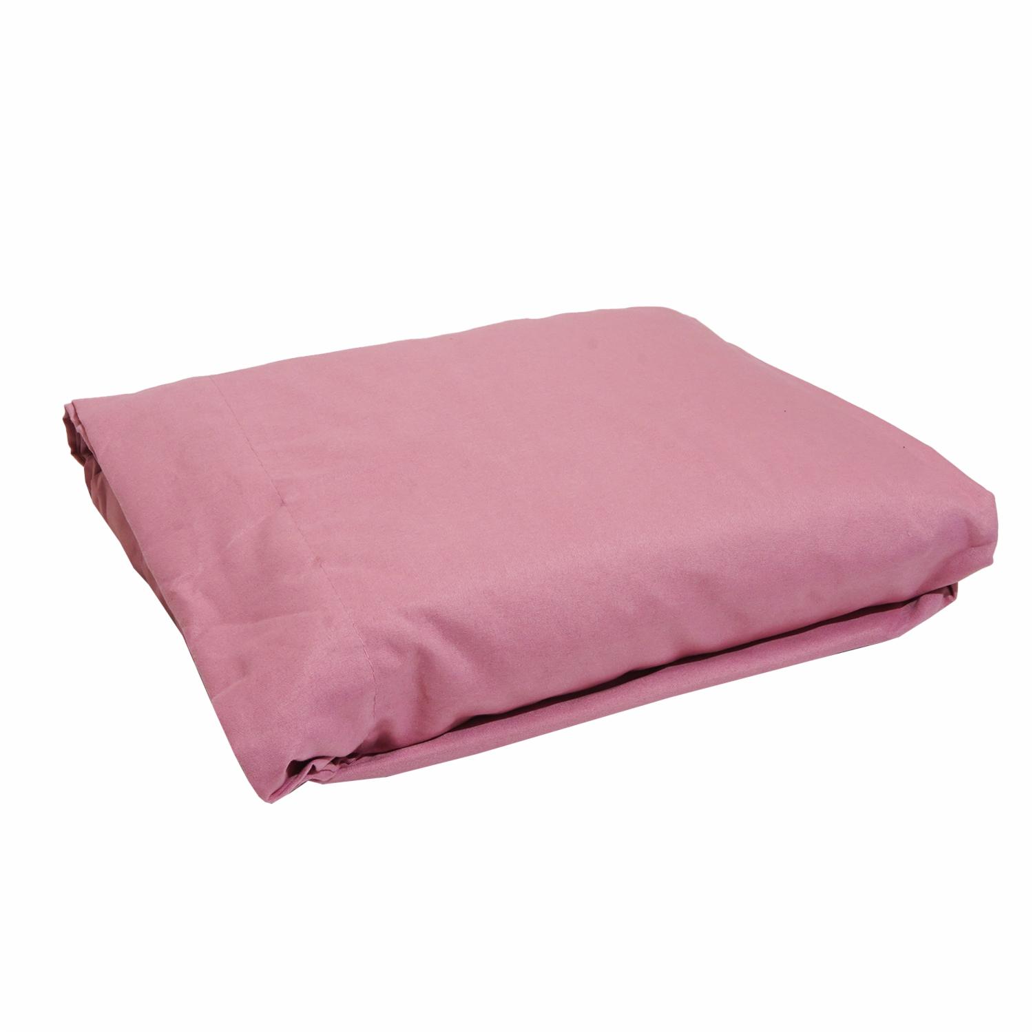 Juego De Sábanas De Microfibra Rosado ZIBA HOME 2 1/2 Plazas - Imagen 2